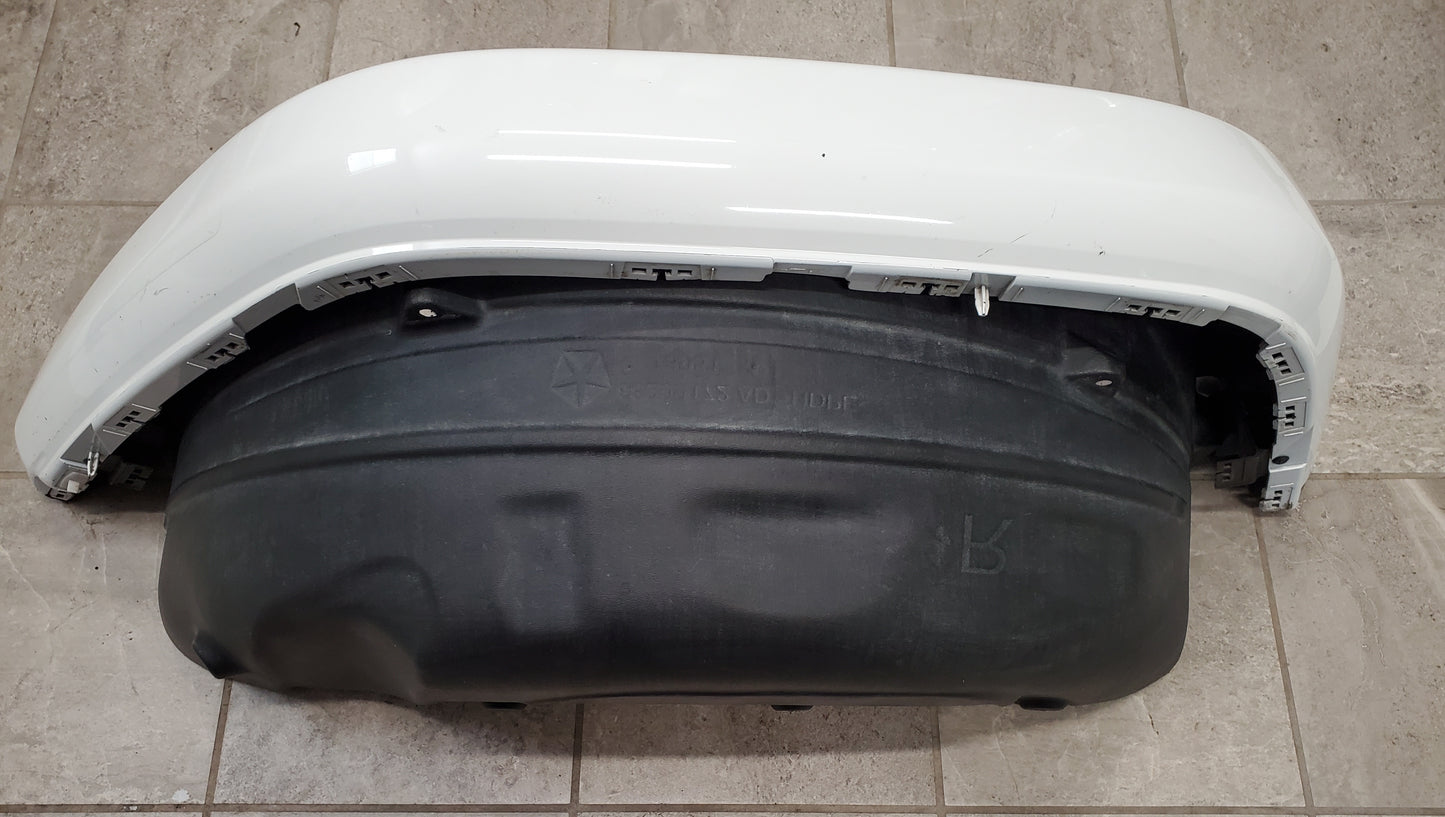 2018-2025 Jeep Wrangler JL Rubicon Rear Right Passenger Side Flare Bright White