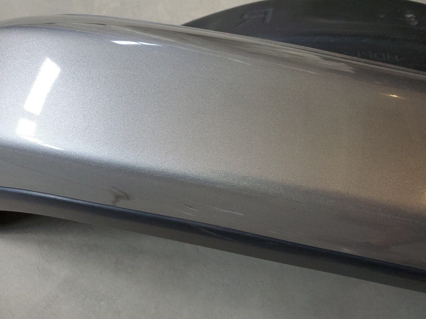 2018-2023 Jeep Wrangler JL Rubicon Rear Right Passenger Side Fender Flare Silver Metallic with Liner