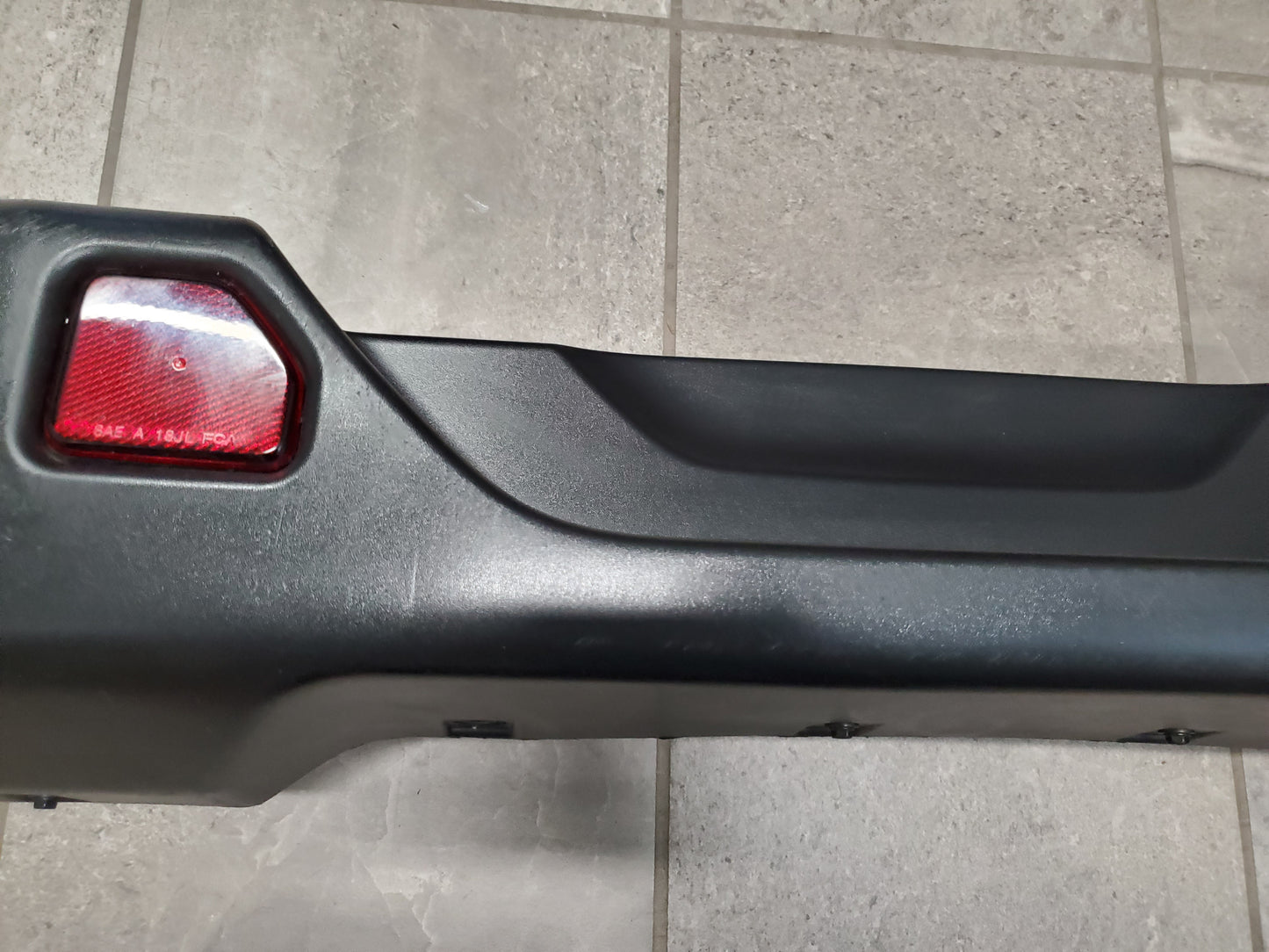 2018-2025 Jeep Wrangler JL Rear Bumper OEM Without End Caps