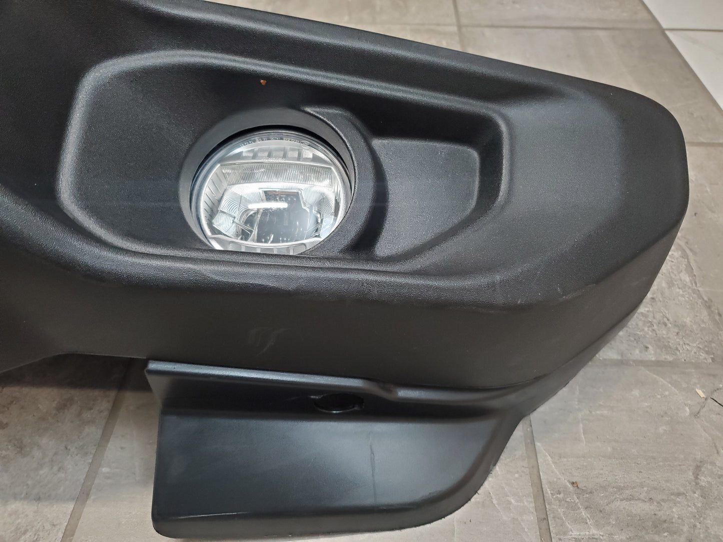 2018-2025 Jeep Wrangler JL Gladiator JT Sport Front Bumper With LED Fog Lights, Tow Hooks