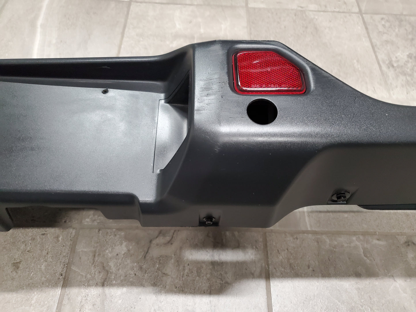2018-2025 Jeep Wrangler JL Rear Bumper OEM With Park Assist Sensor Holes 6BX15TRMAB