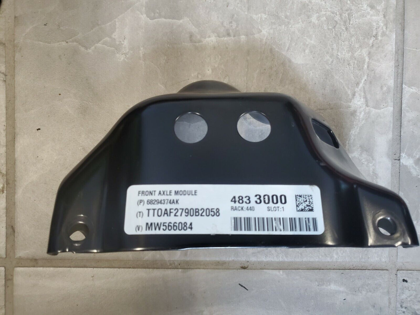 2018-2025 Jeep Wrangler JL Gladiator JT Skid Plate Kit Axle Disconnect OEM 68294374AK