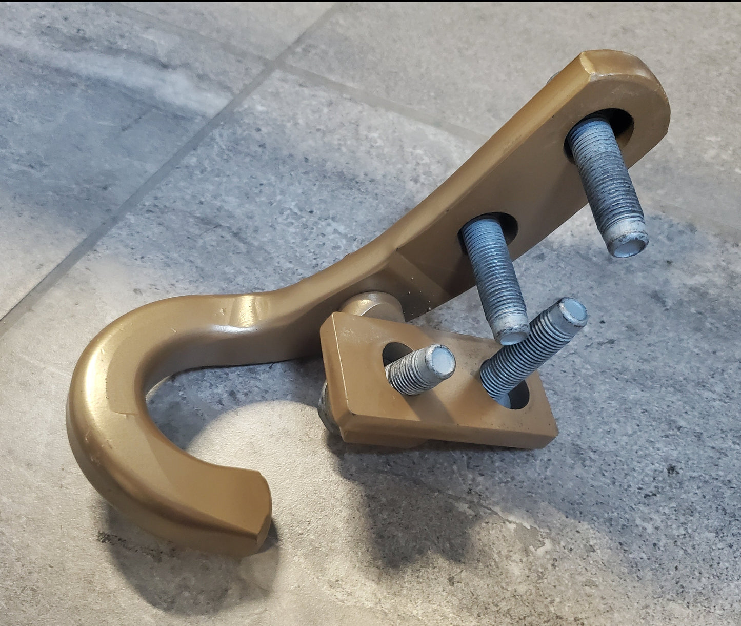 2018-2025 Jeep Wrangler JL 392 Rear Tow Hook Left, Driver's Side OEM with Bolts