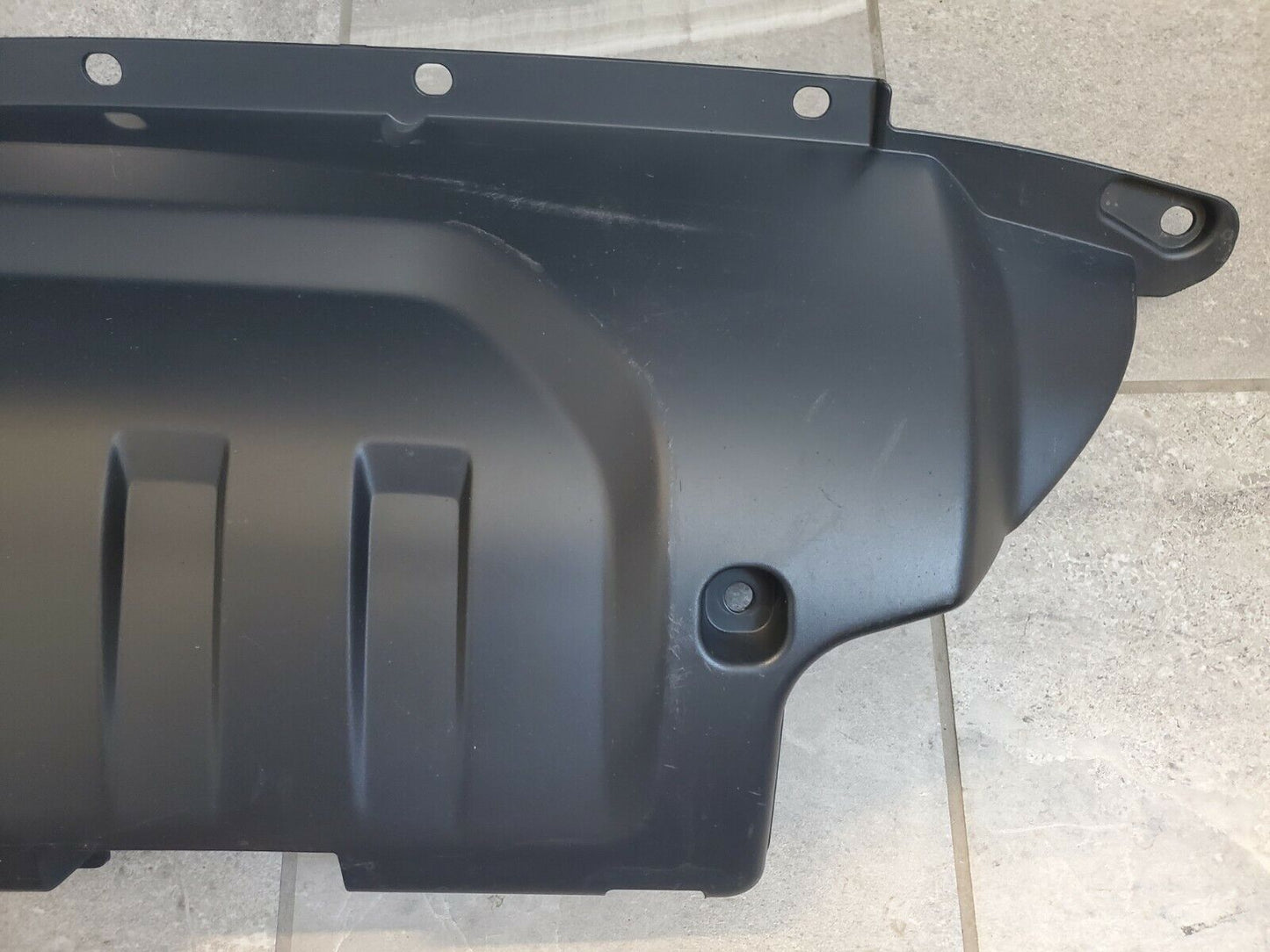 2018-2025 Jeep Wrangler JL Gladiator JT Front bumper Lower Air Dam Skid Plate OEM 6BU42RXFAC
