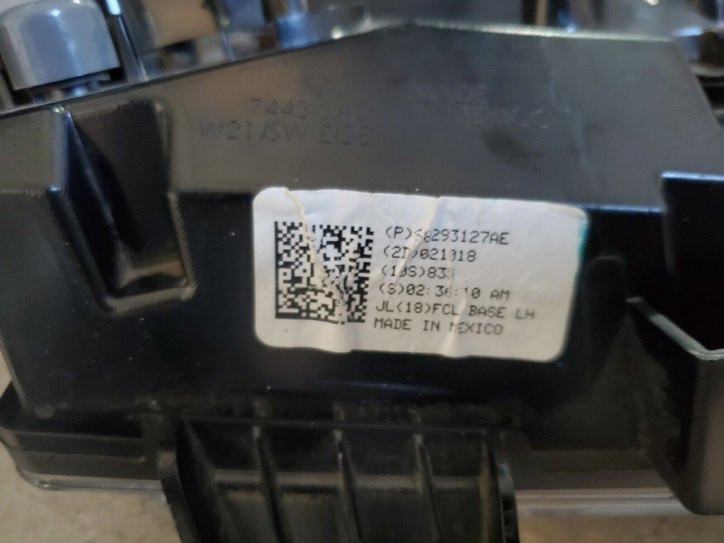 2018-2025 Jeep Wrangler JL Gladiator JT Halogen DRL OEM Left Drivers Side 68293127AE