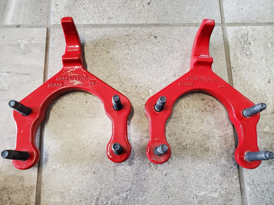 2018-2025 Jeep Wrangler JL Gladiator JT Rubicon Front Bumper Tow Hooks OEM 68334760AA