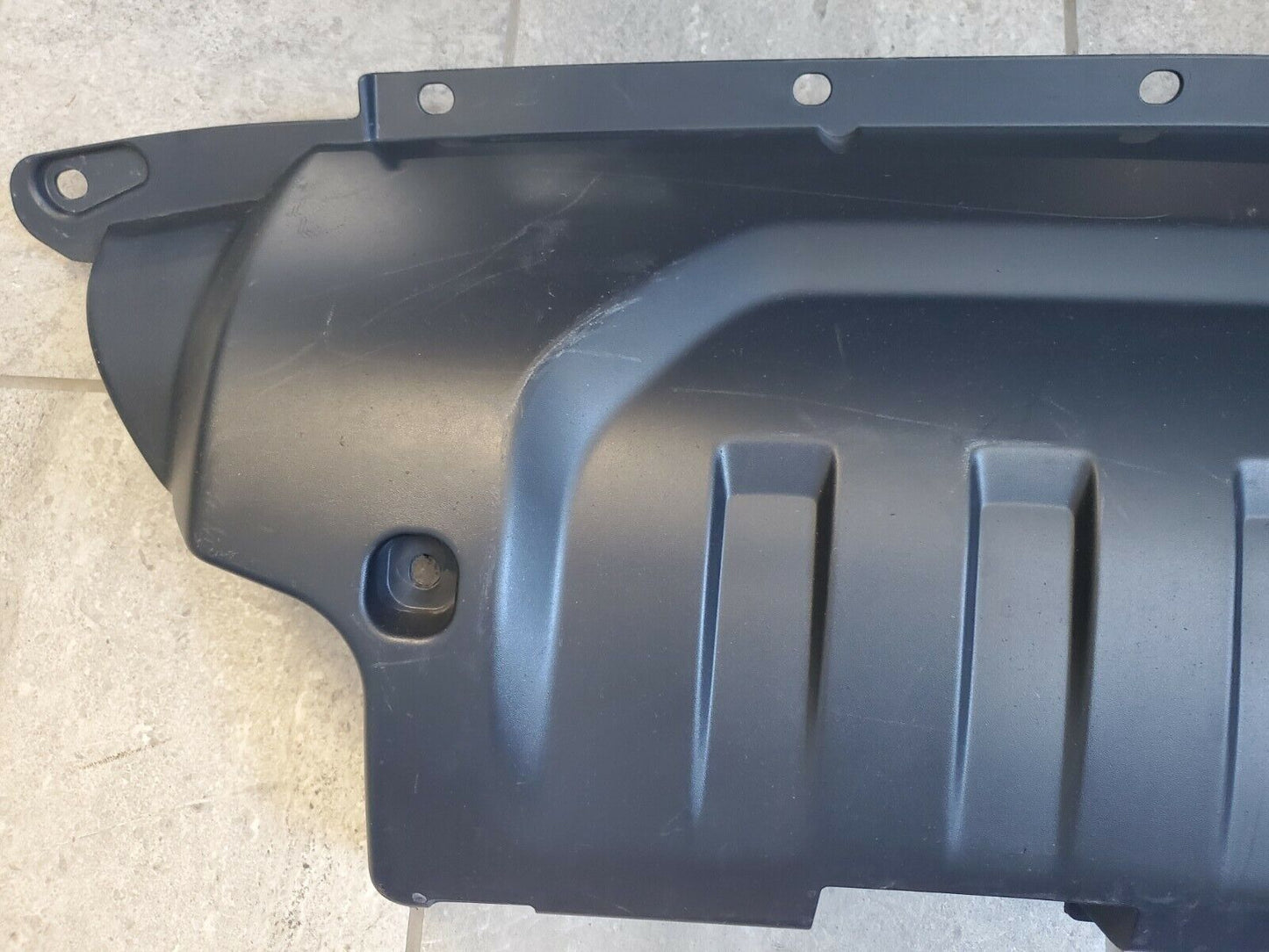 2018-2025 Jeep Wrangler JL Gladiator JT Front bumper Lower Air Dam Skid Plate OEM 6BU42RXFAC